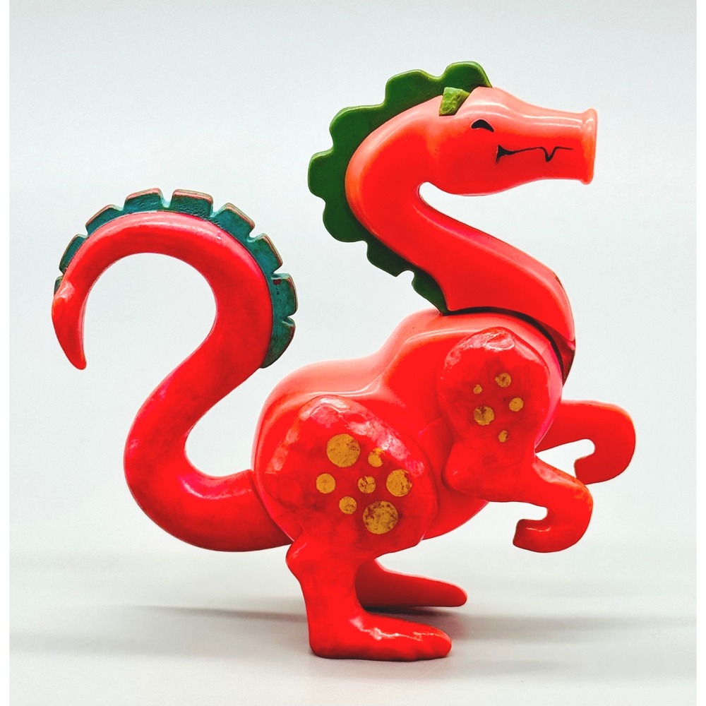 Fisher Price Play Family Castle Dragon Broken Ears 993 Vintage 1974